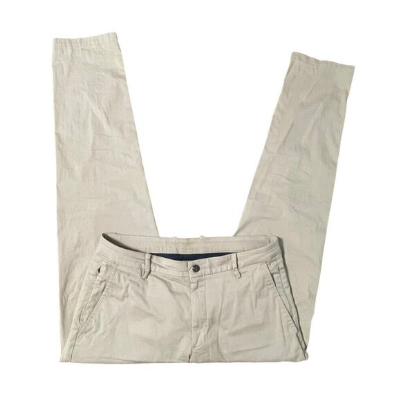Birddogs Boomstick Performance Golf Stretch Chino Pants W/ Liner Khaki 34x32 Men